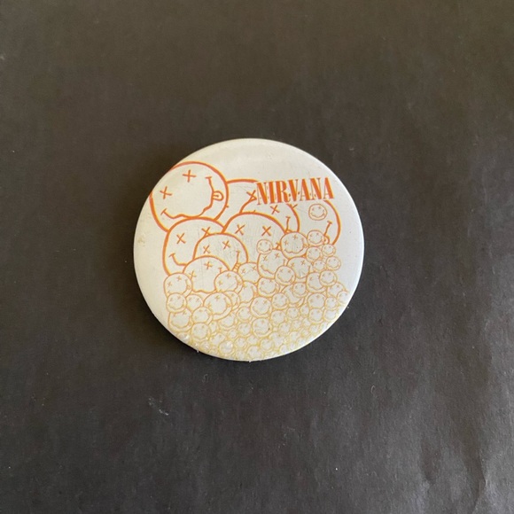 Nirvana 3 Inch Button Pin - Picture 2 of 4